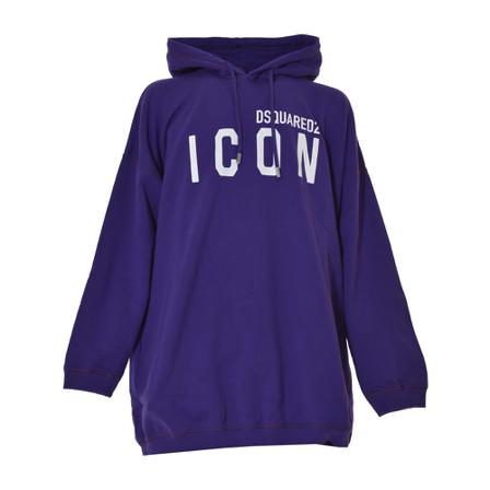 Dsquared2 Hoodies , Paars , Dames , Maat: S