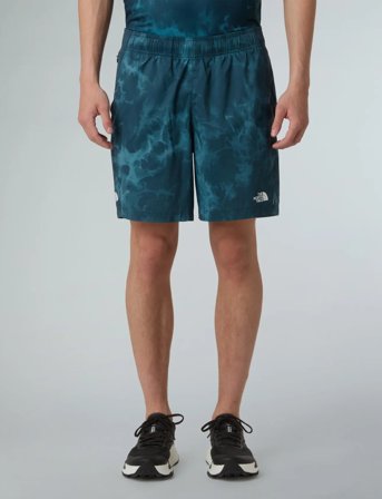 The North Face M 24/7 7In Short-Print - Blue - XXL