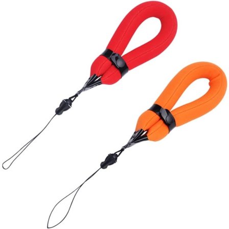 Flytande Rem för Olympus GoPro Nikon Canon Sony etc. Vattentät/Stöttålig Kamera (2 st per förpackning)