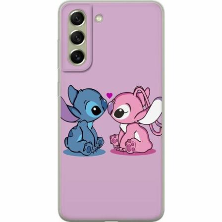 Samsung Galaxy S21 Fe 5g Genomskinligt Skal Lilo And Stitch