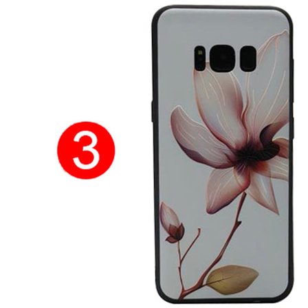 Blommiga Skyddsskal för Samsung Galaxy S8 Plus