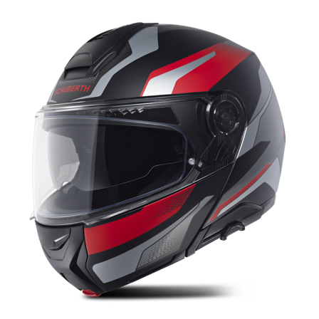 Modulaarinen kypärä Schuberth Concept Matta punainen XXL