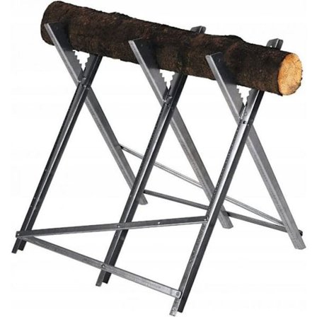 Geko arbetsbock Fällbar arbetsbock för att såga trä 150 kg (1)