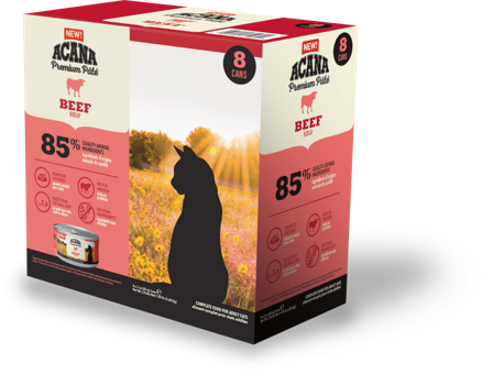 Acana - Cat Premium paté Beef 85 g x 8-pk. - Katt - Kattefôr & kattemat - Våtfôr og våtmat - ZOO.no