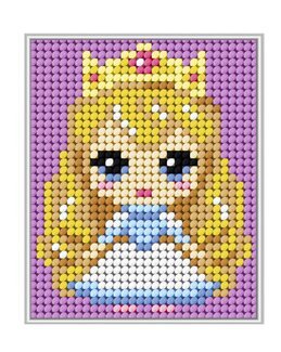 Stickpackung Bild Prinzessin