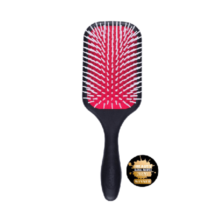 Denman D38 The Power Paddle Black Borstar & kammar Unisex Svart ONESIZE