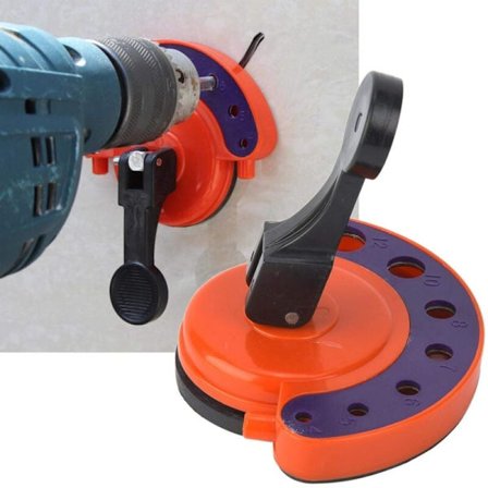 Timanttiporanterän ohjain Lasinavaimen paikannin Säädettävä Keraamisten laattojen reikien avaaja Sahausydän Jig Kiinnityssarja Imukuppikiinniksellä 