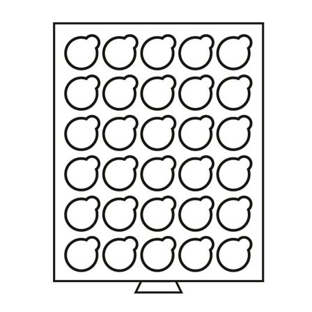SMART - Møntboks - 30 inddelinger op til 32mm