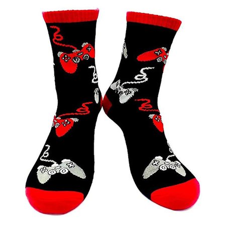 unisex Sock Funny Crew Xmas Letter Printed Novelty Casual Sports Socks