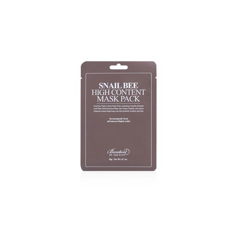 Benton Mask Snail Bee High Content 20g - Maschera Idratante viso