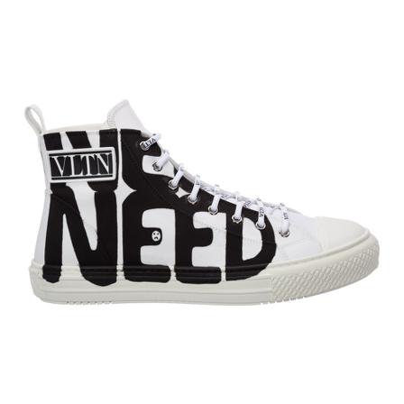 Valentino Garavani High-top Sneakers , Wit , Heren , Maat: 41 EU