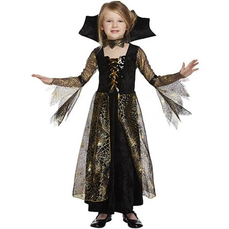 Heksekjole (5-7 år) halloween heks kjole