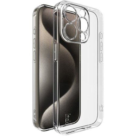 IMAK UX-5 iPhone 15 Pro skal - Genomskinlig
