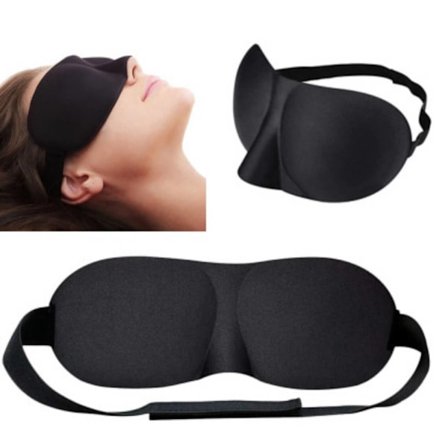 Bekväm 3D Sovmask (3-pack)