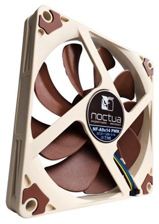Noctua NF-A9x14 PWM - Kabinettvifte - 92 mm