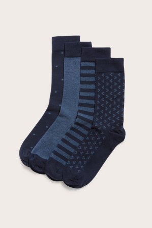 Kappahl | 4-pk. sokker | Blå