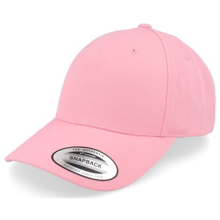 Yupoong - Rosa adjustable Keps - Classic A-Frame Prism Pink Adjustable @ Hatstore