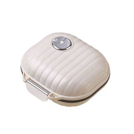 Mini Bärbar tablettdispenser Medicinlåda med stor kapacitet Fuktsäker förseglad förvaringslåda för tabletter