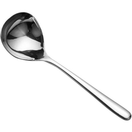 Pyöreä lusikka ruostumattomasta teräksestä 304, monitoiminen keittiöväline