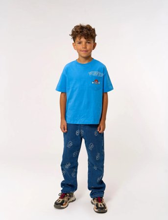 The New Tnpauli Os S_S Tee - Blue - 158/164