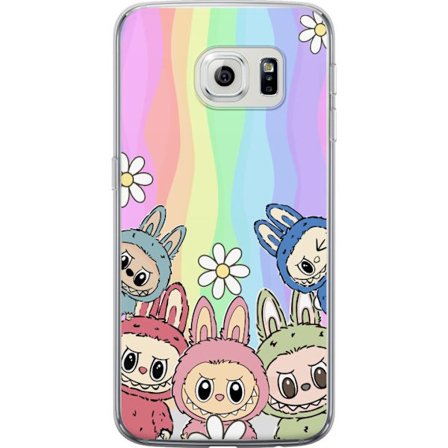 Yhteensopiva Puhelinkuori Samsung Samsung Galaxy S6 edge Regnbage