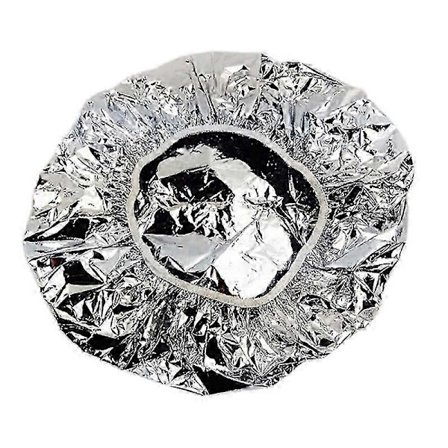 Brusehætte Varmeisolering Aluminiumfolie Hat Elastisk Badehat til Kvinder Frisørsalon Badeværelse -