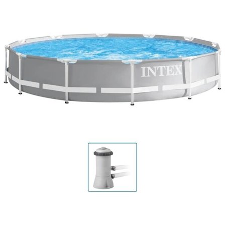INTEX Pool med tillbehör Prism Frame Premium 366x76 cm