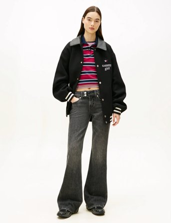 Tommy Jeans Sia Low Bootcut Bi0187 - Grey - 30 x 32