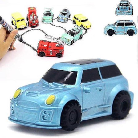 Følg-linjen Induktiv Bil, 2024 Nye Magiske Induktive Bil Lastbil Legetøj, Interaktivt STEM Legetøj Følg Sort Linje Pædagogisk Legetøj Nyheds Gave