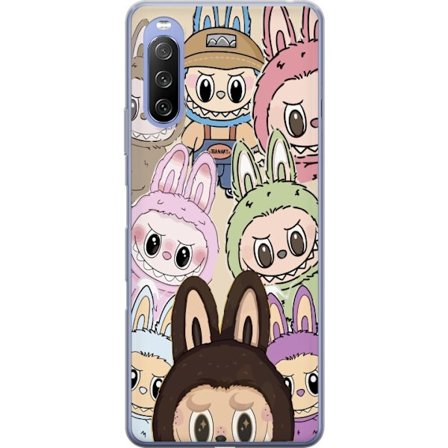 Kompatibelt Mobilskal till Sony Sony Xperia 10 III Lite The Monster Edition Samlarfigur Anime