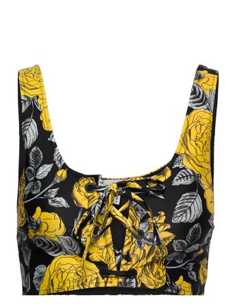 Recycled Printed Yellow Ganni