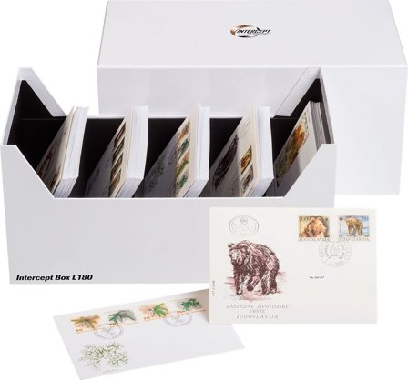 INTERCEPT Box L180 til breve og postkort - Optimal beskyttelse mod aldring
