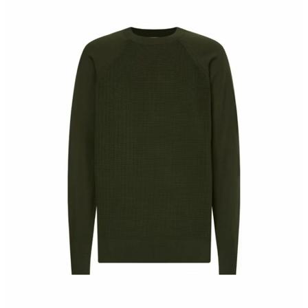 Calvin Klein Round-neck Strik Grøn, Herre Strik