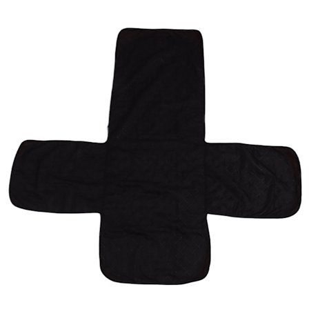 Vattentätt Fåtöljöverdrag Tyg Tvättbart Reptåligt Vilstolsöverdrag för Hundar Katter Husdjur Svart 1-sits 170x170cm