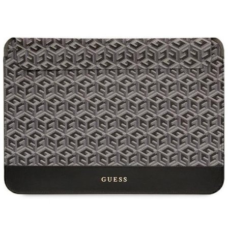 Guess Datorfodral 16'' GCube Stripes - Svart