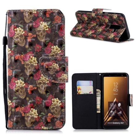 Samsung Galaxy A6 Plus (2018) Mobilfodral Syntetläder Siliko