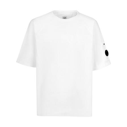 C.p. Company, T-Shirts Wit, Heren, Maat:XS