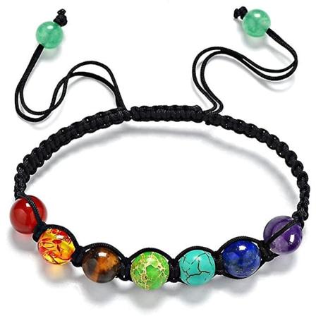 Sten Yoga Balance Reiki Healing Lykke Charm Armbånd Diffuser Armbånd