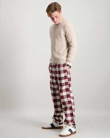 Björn Borg CORE FLANNEL PYJAMA PANTS Svart Pyjamas/Pyjamasbukse Gutt - Kids Brand Store