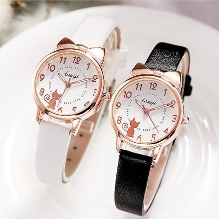 Ur til Kvinder - Sød Pige, All-match, Frisk Rem, Student Ur, Kvartsur