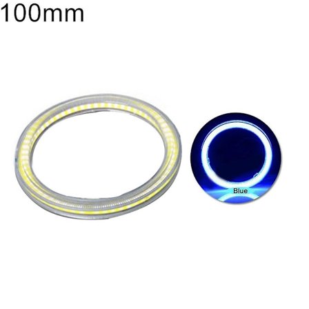 60mm-120mm Bil COB Angel Eye LED Ringlys Forlygte Lampe