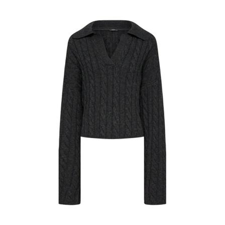 Joseph, V-neck Knitwear Grijs, Dames, Maat:L