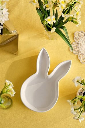 Jotex - Serveerschaal Wit Wit - RAGNA - Koop Dienbladen & serveerschalen bij Jotex