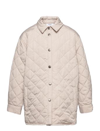 Kate Quilt Jacket Outerwear Quilted Jackets Beige Grunt