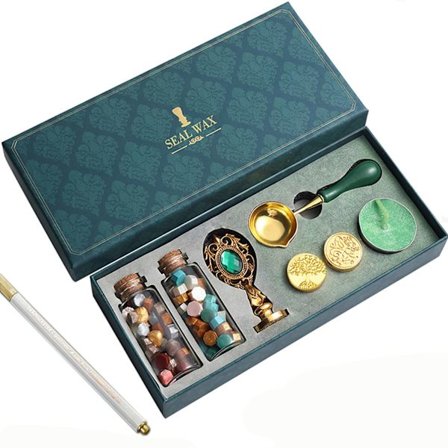 Förseglande vaxstämpel presentförpackning set - spot försäljning