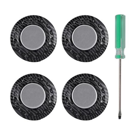 4 st Hjulnavkapselhölje Bilmodifiering Passar för Tesla Model 3 Model S Model X Alla år Kolfiber Stil