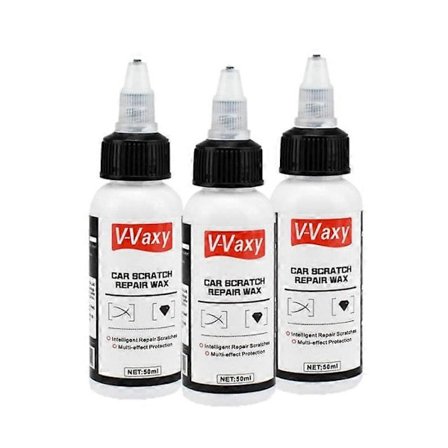 3 stk. Ultimativ Lak Restorer, V-Vaxy Bil Ridsevoks, Bil Polish til Ridser LGL