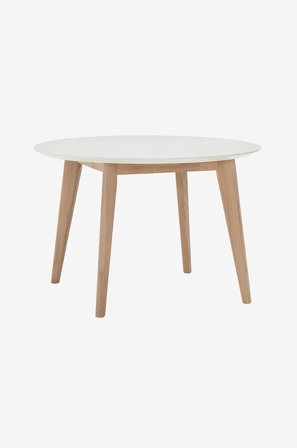 Andersen - AD1 Uttrekkbart bord 110 cm - Hvit - Spisebord - Fra Homeroom