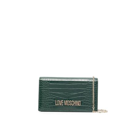 Love Moschino, Cross Body Bags Grijs, Dames, Maat:ONE Size
