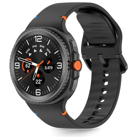 Tech-Protect silikonrem for Samsung Galaxy Watch 40/44/46 mm - svart